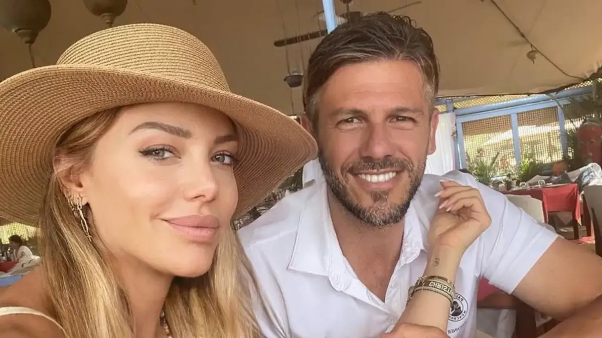 Evangelina Anderson y Martín Demichelis antes de separarse