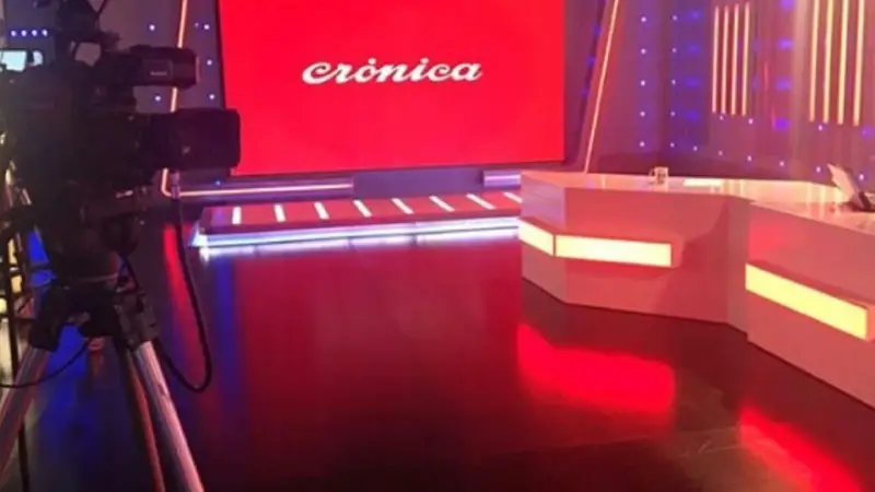 Un hombre ingresó al canal y amenazó con un cuchillo