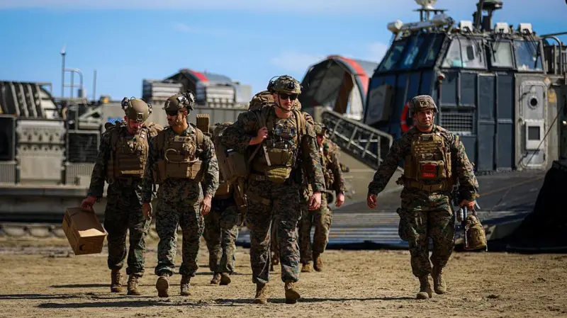 Soldados estadounidenses en Puerto Rico