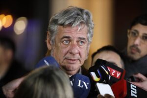 Nicolas Pino , titular de la Sociedad Rural