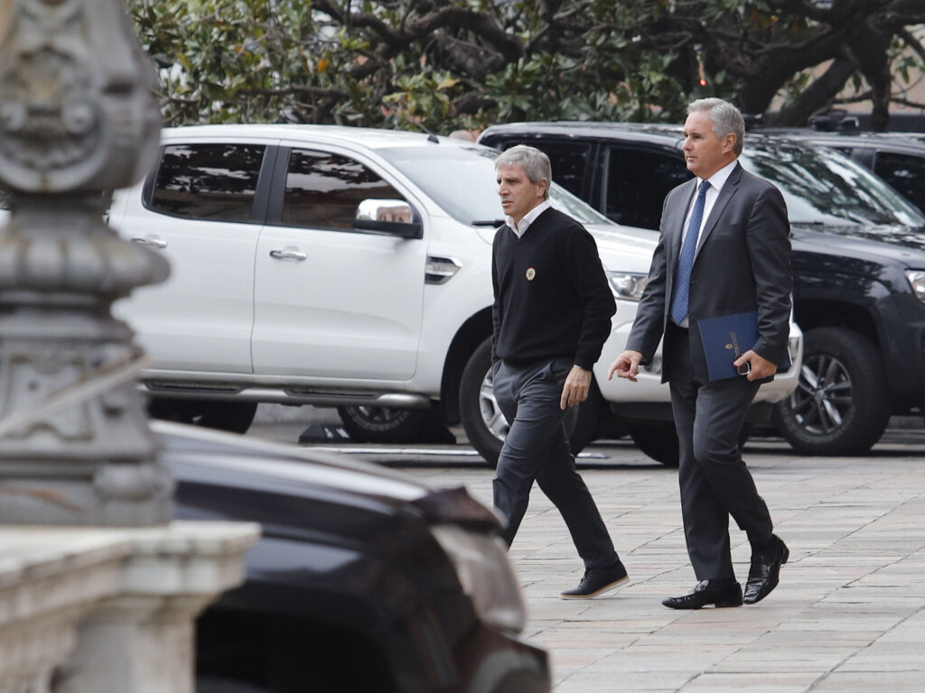 Luis Caputo, Ministro de Economia. Foto: NA
