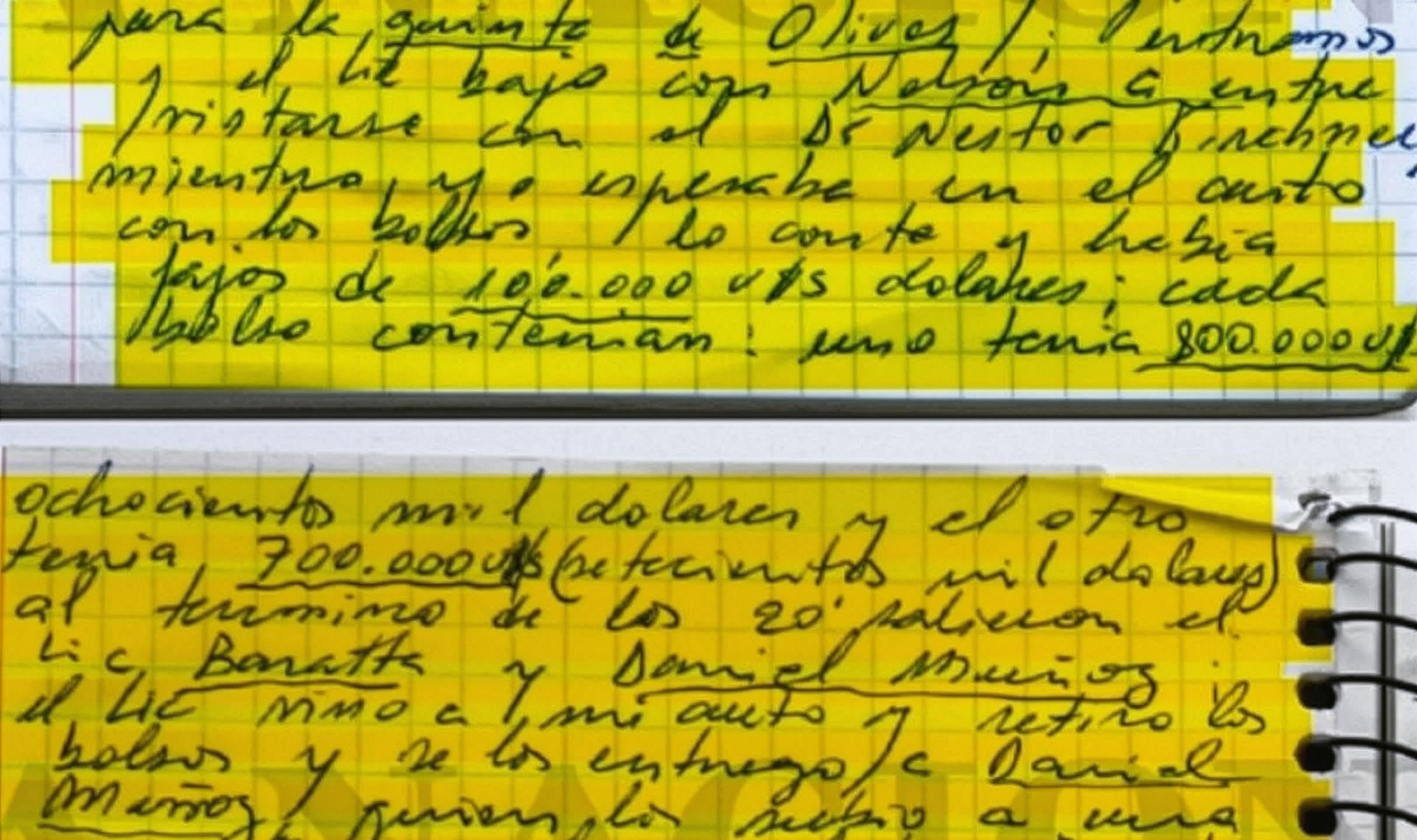 causa Cuadernos. Foto NA