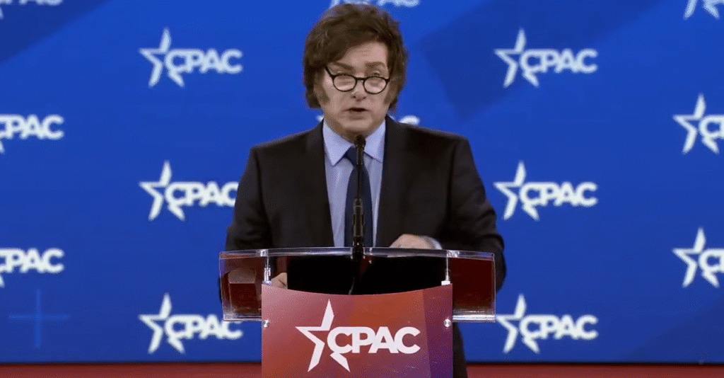 Javier Milei, presidente de la Nación