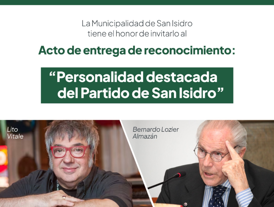 Hoy a las 18hs n la Quinta Los Ombúes, sede del Instituto y del Museo, Biblioteca y Archivo Histórico Municipal “Dr. Horacio Beccar Varela”, ubicado en Adrián Beccar Varela 774.