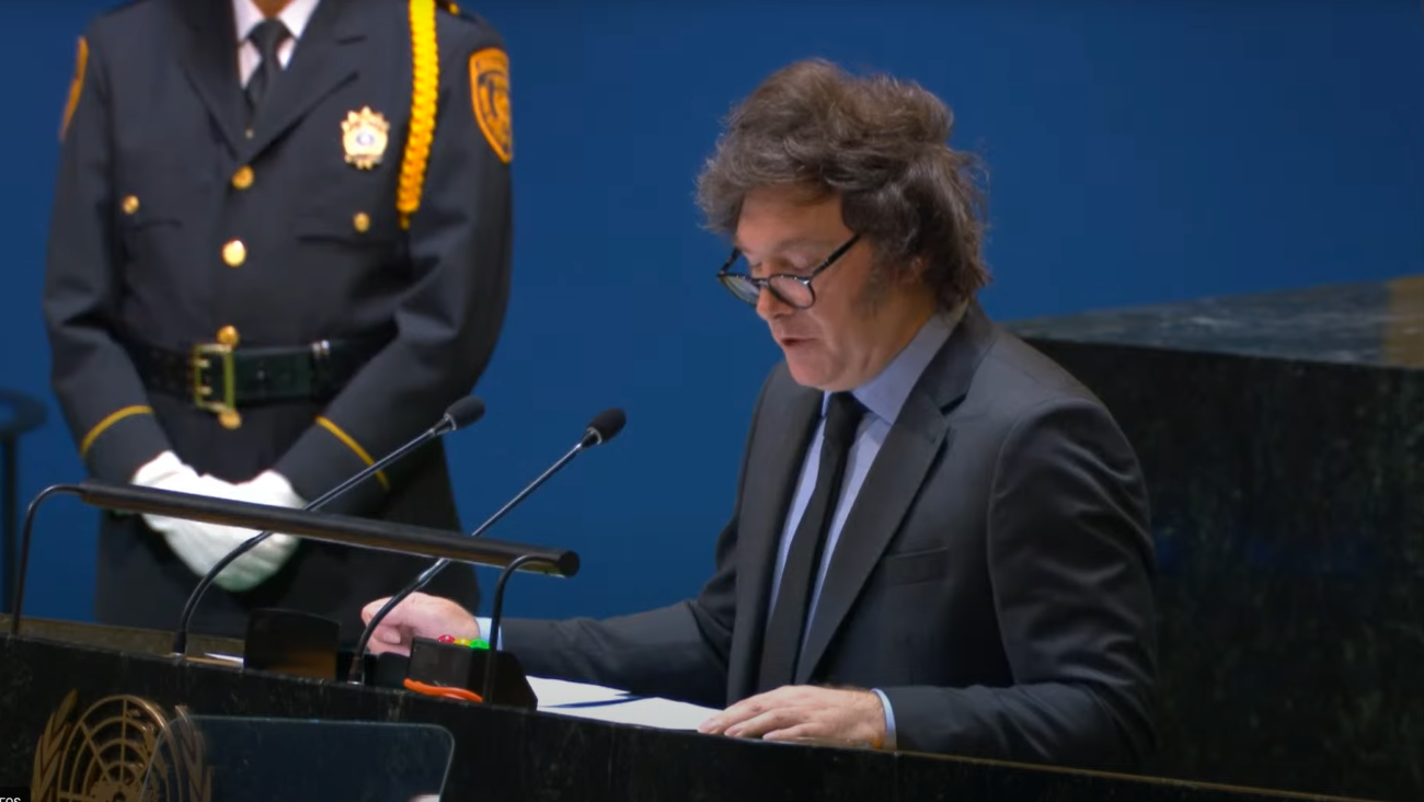 Javier Milei hablará a las 14:30 en la ONU