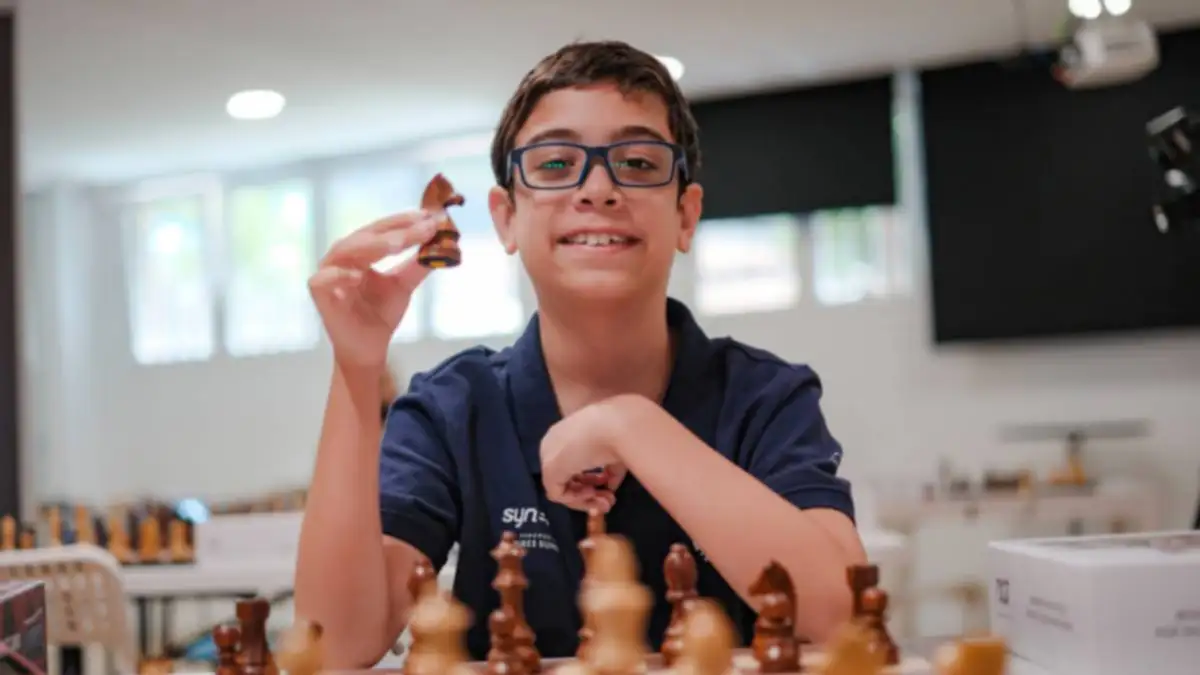 Faustino Oro, camino al récord mundial en ajedrez.