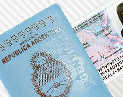 Cambios en DNI y Pasaporte.