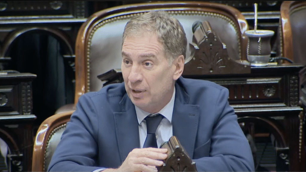 Diego Santilli el Ministro del Interior.