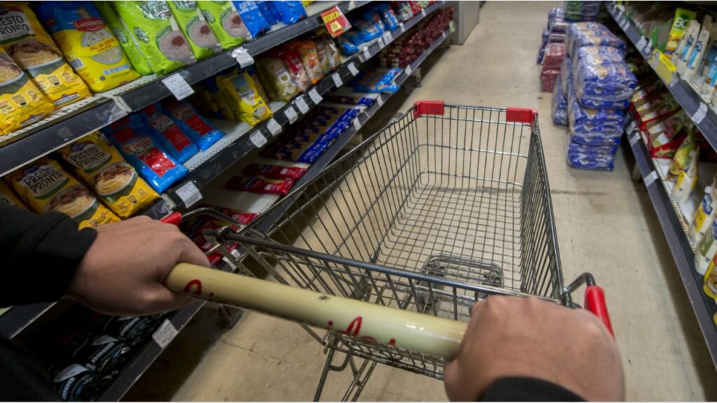 El consumo en supermercados se desploma