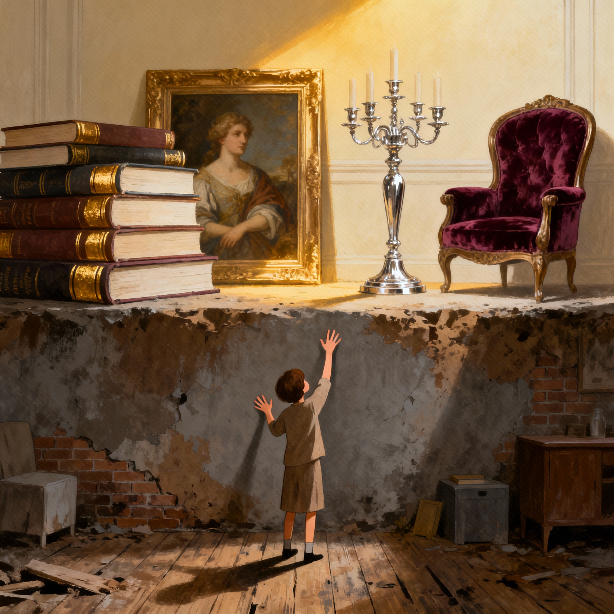 El esfuerzo de la pequeña burguesía por alcanzar la cultura legítima, símbolo de aspiración y lucha por la movilidad social en la posguerra