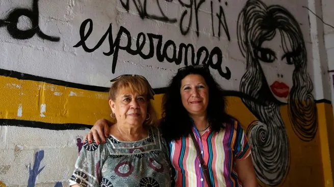 Alicia Romero y Isabel Vázquez