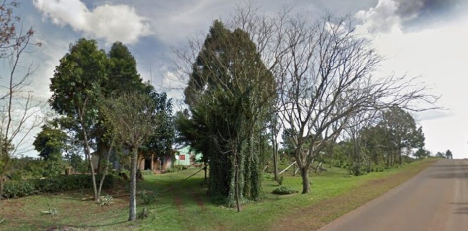 paraje Colonia Gramado, en Misiones