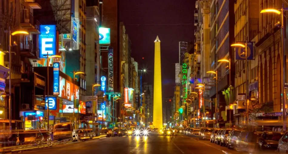 Las lúces de la calle Corrientes