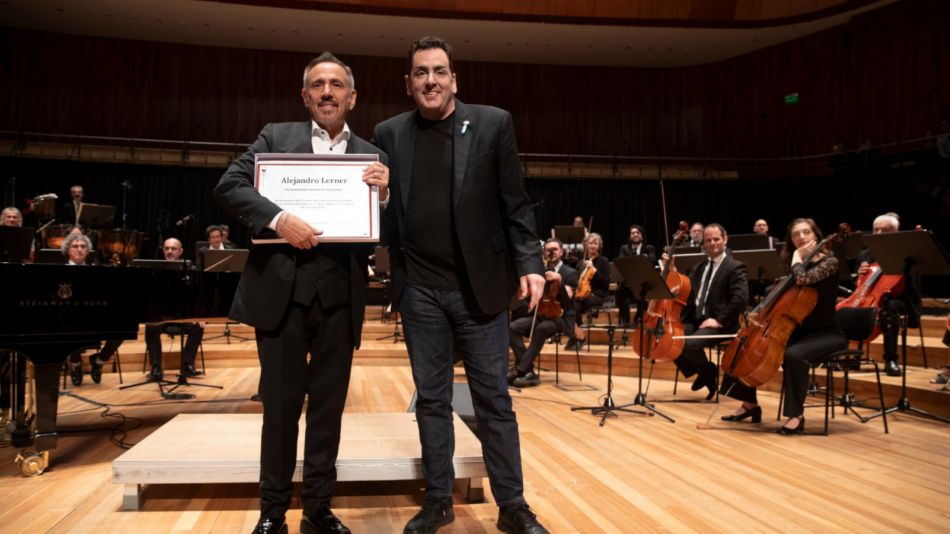 Alejandro Lerner y Leonardo Cifelli