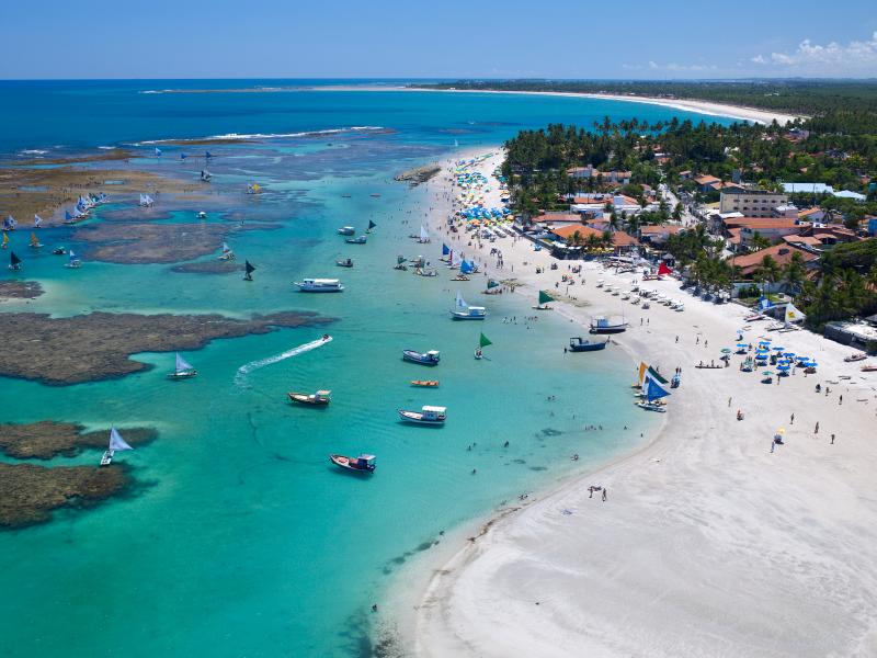 Porto de Galinhas, en el estado de Pernambuco.