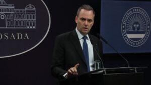 Manuel Adorni, nuevo vocero presidencial