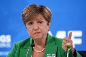 La directora gerente del Fondo Monetario Internacional (FMI), Kristalina Georgieva