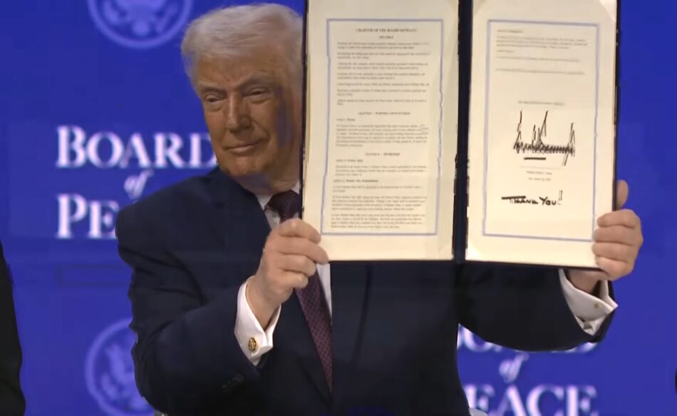 Milei y Trump Consejo de la PAz