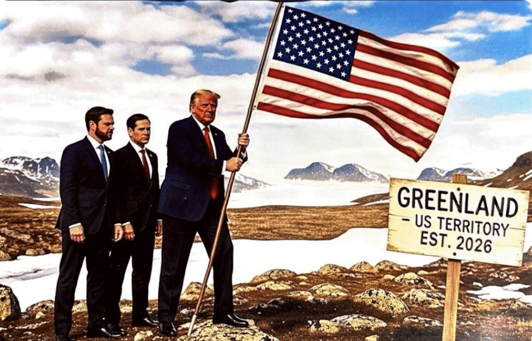 Imagen por IA que subió Donald Trump a su red social TS y que fue replicado por La Casa Blanca en Twitter