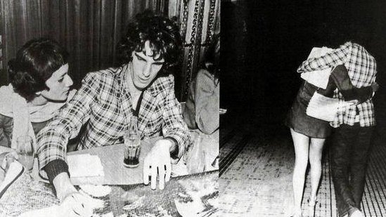 Cristina Bustamante fué el primer y gran amor del flaco Spinetta, en ella se inspiró al componer la canción.