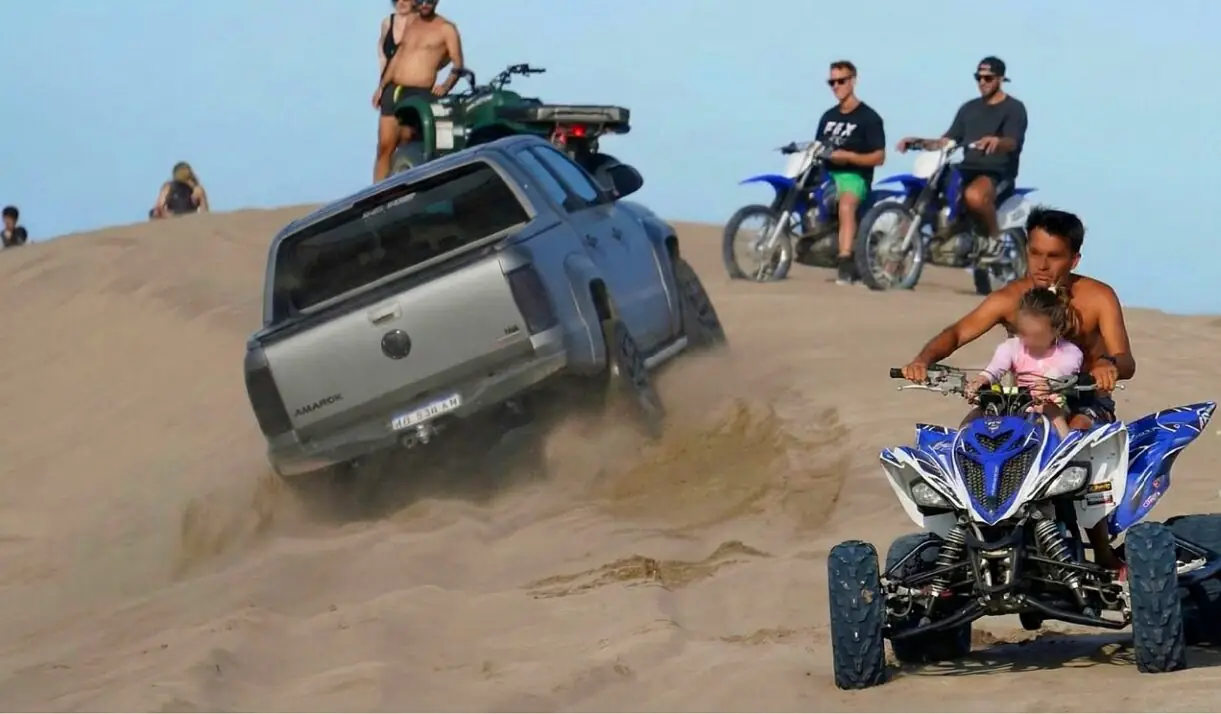 La Frontera, lugar de Pinamar donde ocurrió el incidente