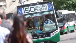 El precio del boleto de colectivo en enero 2026.