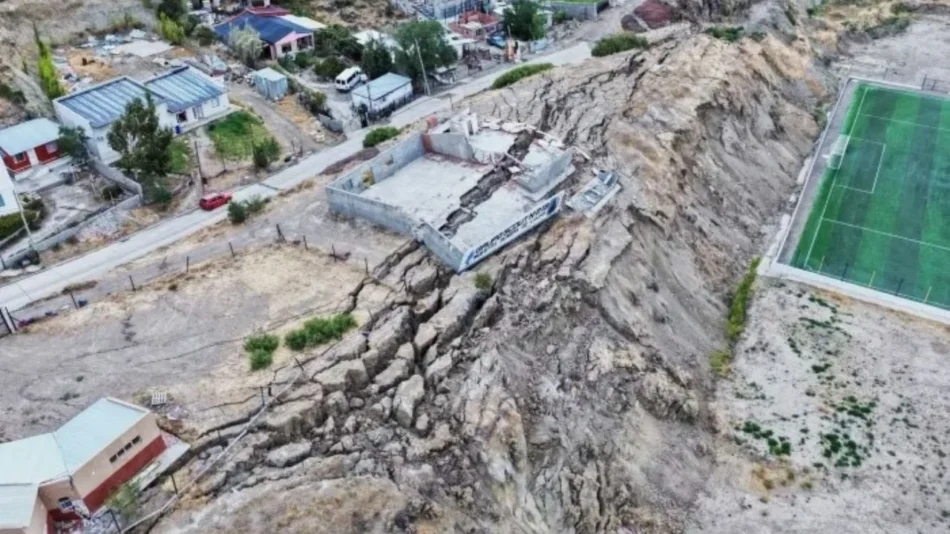 Comodoro Rivadavia desastre geológico