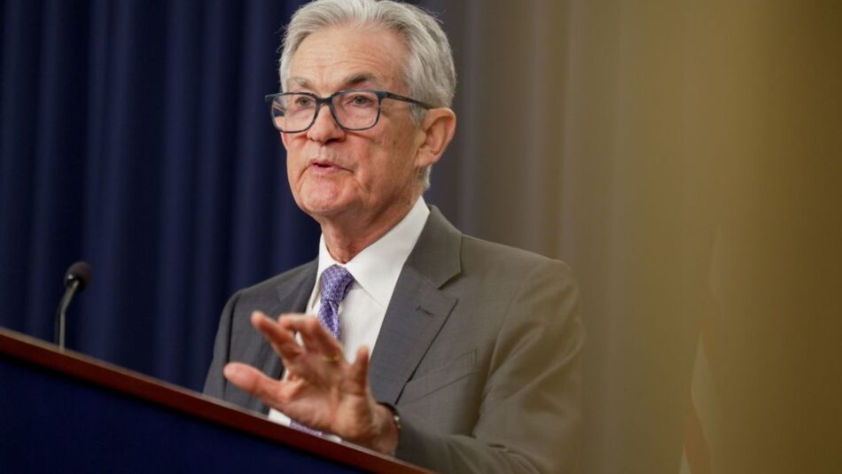 Jerome Powell, a la cabeza del Banco Central de EEUU.