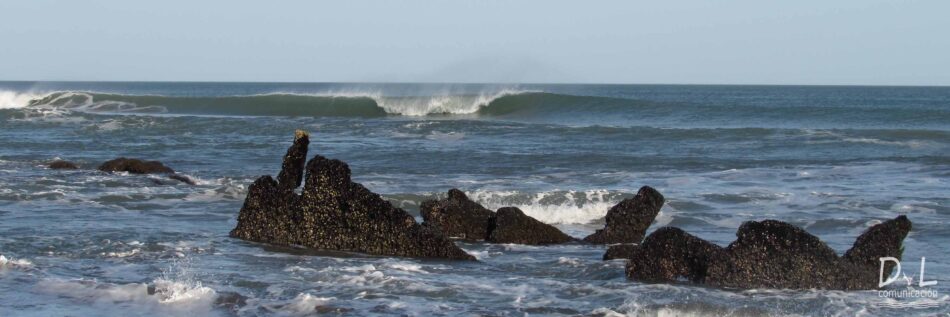 Barco hundido en Reta