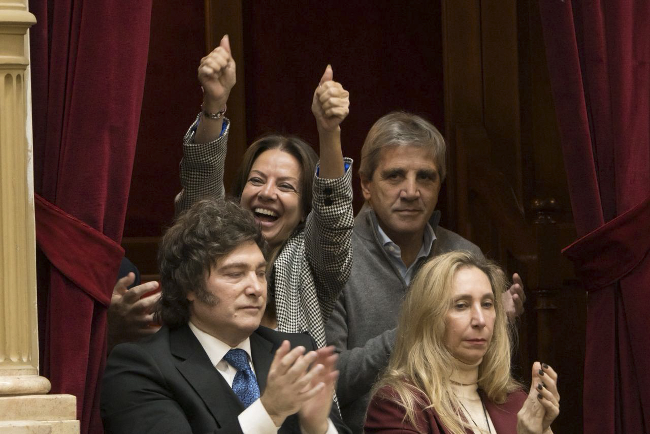 Gabinete, diputados, milei