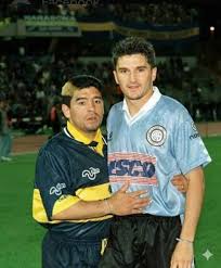Artime y Maradona