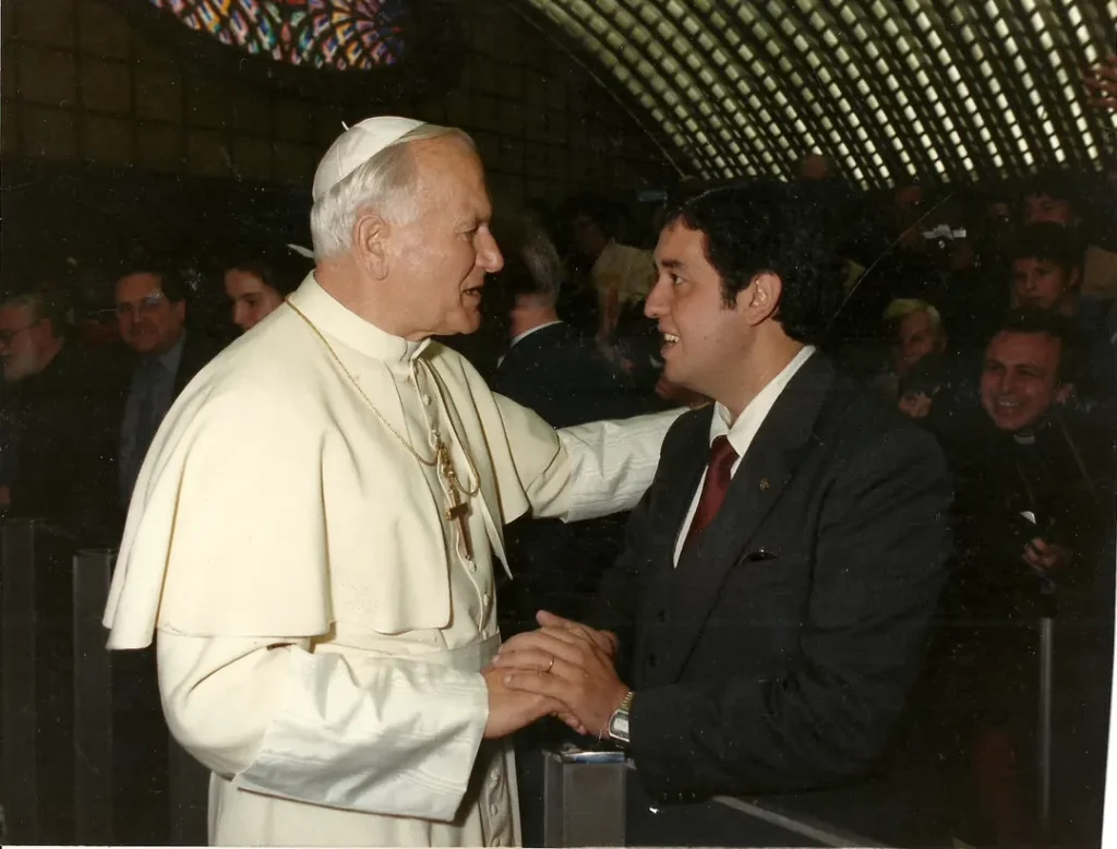 Visita de Juan Pablo II, 1987